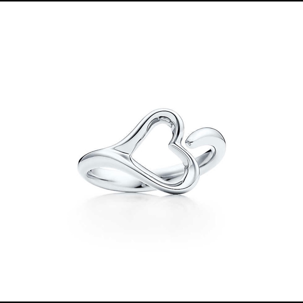 Authentic Tiffany & Co Open Heart Ring